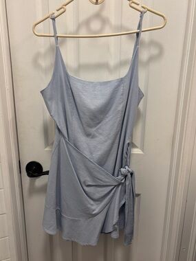 Cottage Hill Mini Dress Baby Blue
